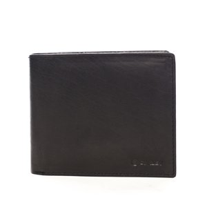 Praktická pánská lkožená peněženka Anton, černá
