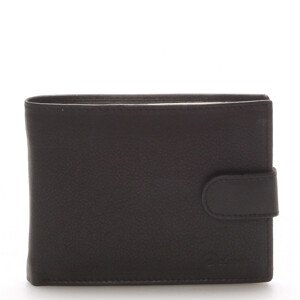 Kožená peněženka DELAMI, Elegance černá