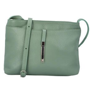 Dámská kožená kabelka Mirna, zelená