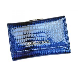 Dámská kožená malá peněženka Gregorio Glassidy, modrá