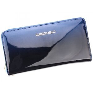 Elegantní kožená velká peněženka JOANA , modrá