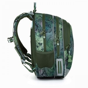 Školní batoh s dino motivem Topgal ELLY, zelená