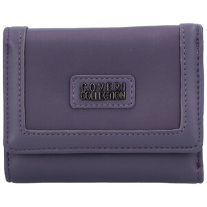 Menší dámská koženková peněženka Tadeo, fialová