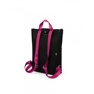 Dámský koženkový batoh VUCH Soddy, černo růžový