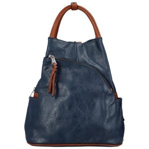 Trendový dámský batoh Zuela, modrá