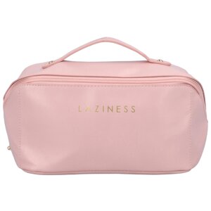 Dámská kosmetická taška Laziness, růžová