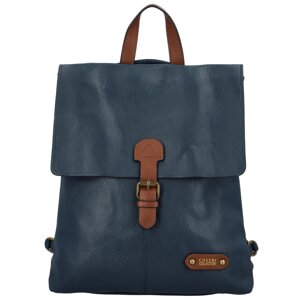 Trendy dámský kabelko-batůžek Promise, modrá