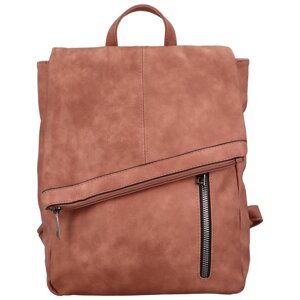 Trendy dámský kabelko-batoh Gideah, růžová