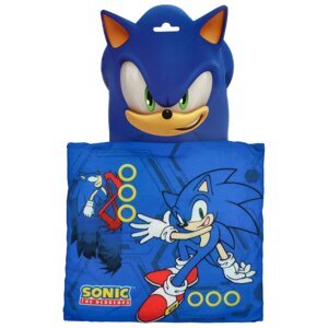 Dětský nákrčník s motivem Sonic, modrý