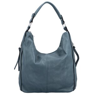 Trendy dámská kabelka přes rameno Staphine, šedo-modrá