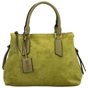 Elegantní dámská kabelka do ruky MaxFly Gorlami, zelená