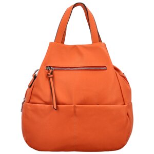 Trendy dámský kabelko-batůžek Tarotta, oranžová