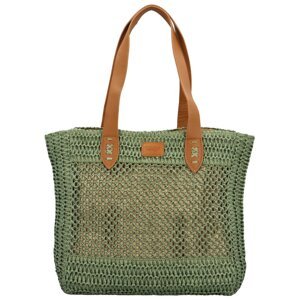 Trendy dámská kabelka přes rameno Tillia, zelená